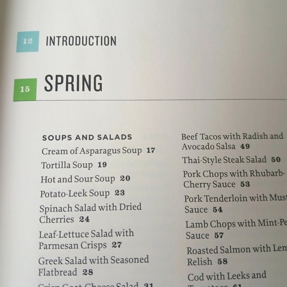 Martha Stewart Cookbook Great Food Fast Seasonal Menus Soft Cover 1st Edition/10 - Picture 7 of 10